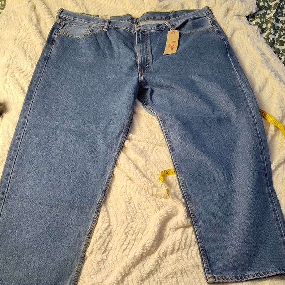 Levi's 550 men's denim blue jeans size 48x30 nwt - Picture 2 of 15